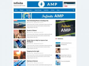 Infinite AMP Blogger Template