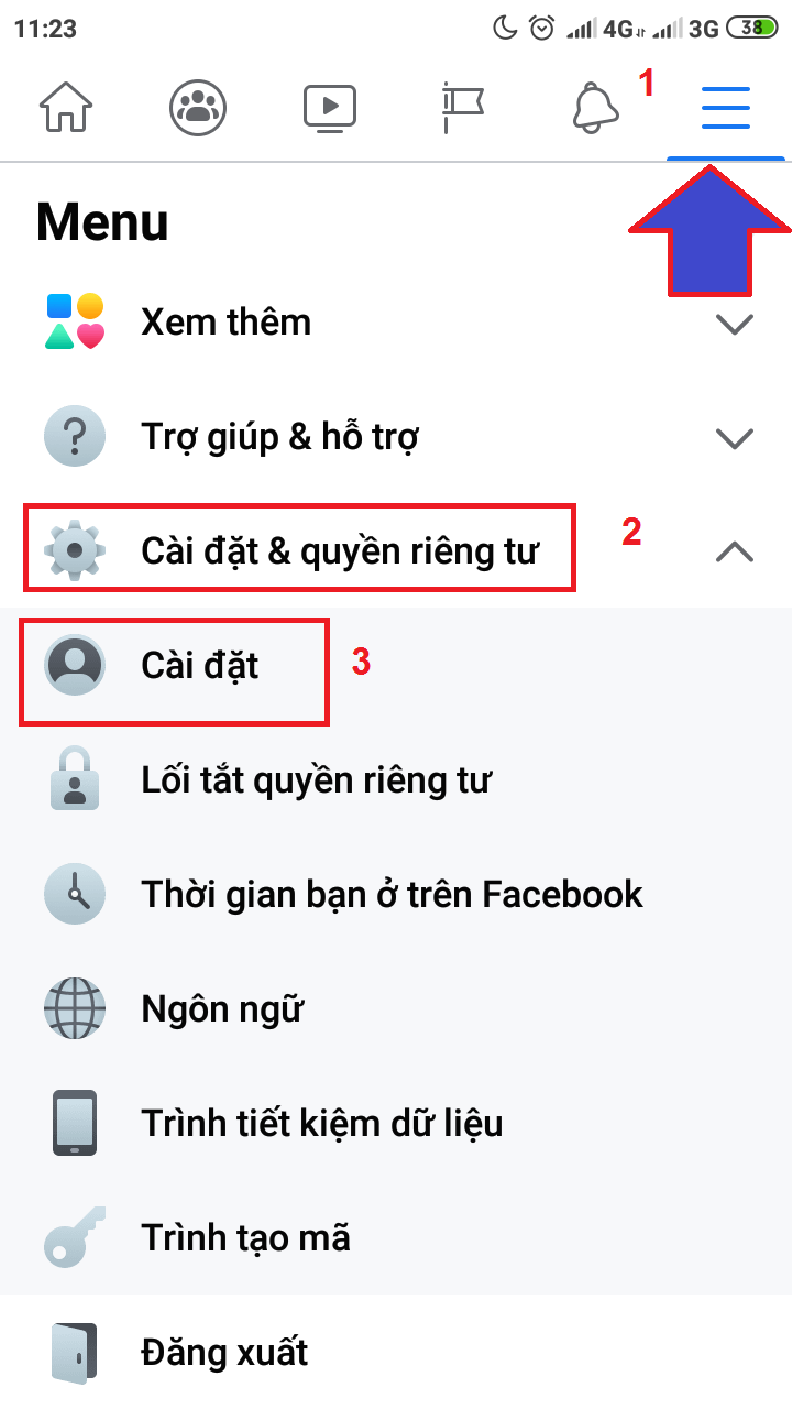 Cài đặt