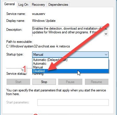 Tắt tự đông update của win 10 1 tắt chế độ update win 10