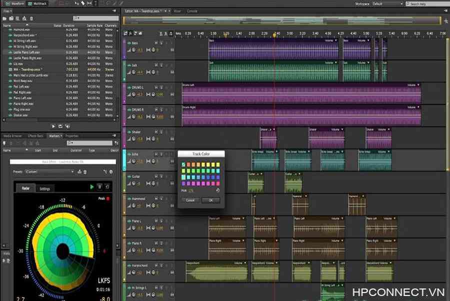 Adobe Audition – Phần mềm chỉnh sửa âm thanh đa tính năng tốt nhất