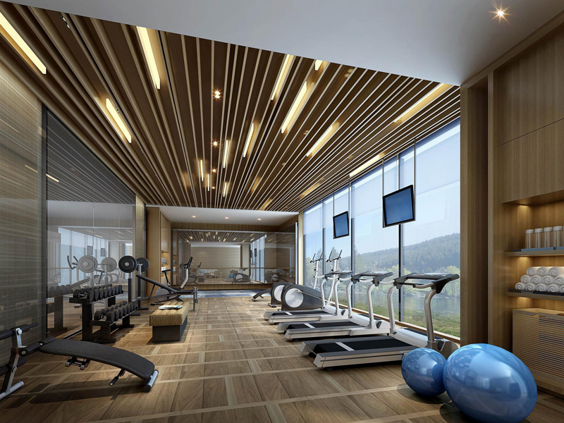 Thiết kế nội thất phòng Gym, thể hình đẹp, cao cấp - Hoàng Minh Decor