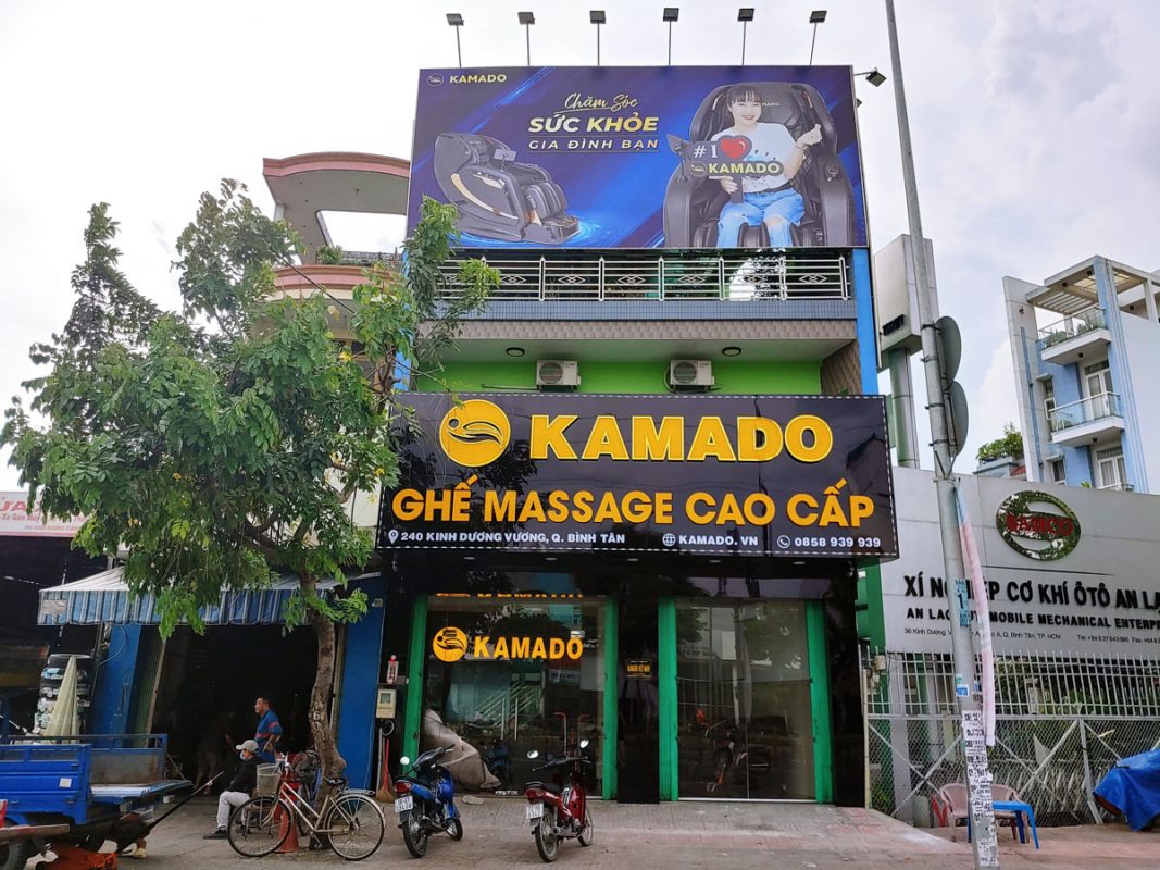 Cửa hàng ghế massage Kamado CN Bình Tân