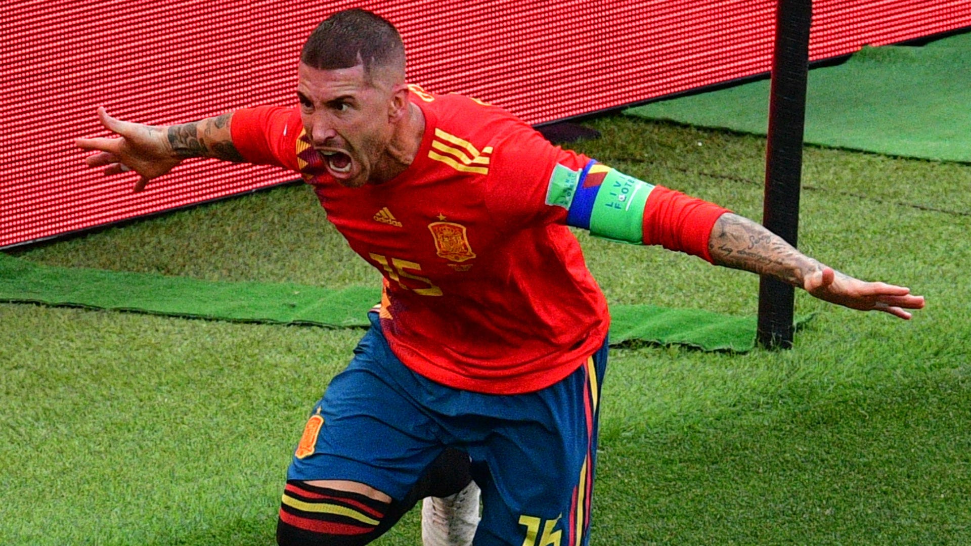 Sergio Ramos Tây Ban Nha Nga World Cup 2018